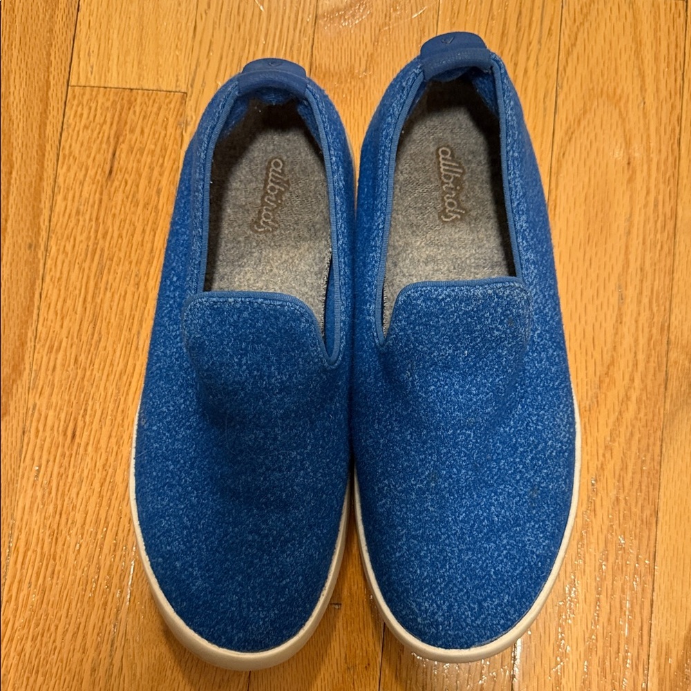Allbirds Ocean Blue Slip-On Shoes - Picture 3 of 6